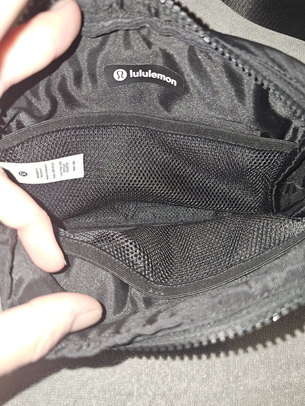 Black Lululemon Belt Bag - Picture 2 of 2